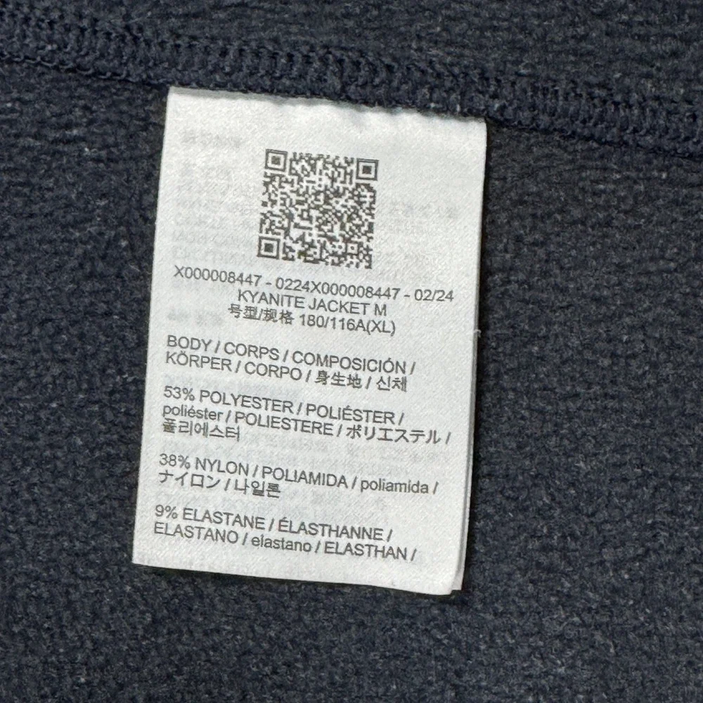 Arc'teryx Jacket Mens XL Navy Blue Kyanite Jacket M Full Zip Fleece 29815‎